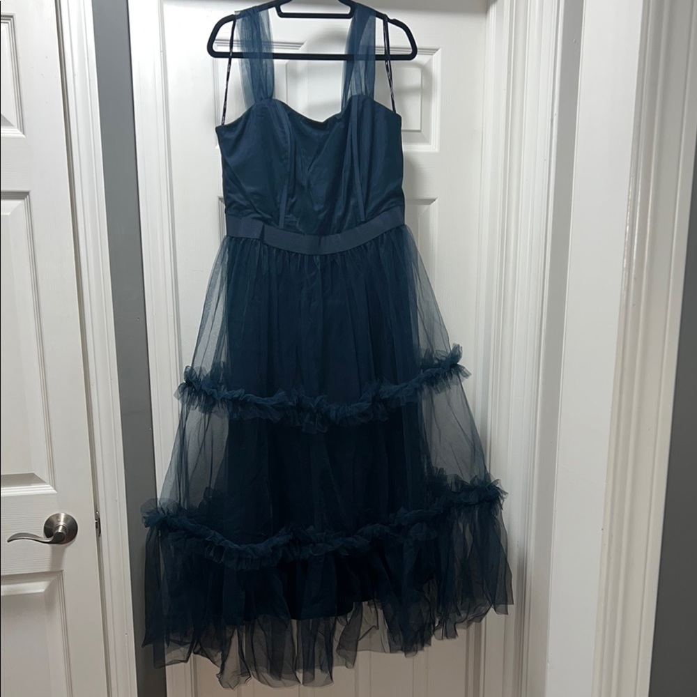 Brand new with tags tulle dress with slip underneath size 14